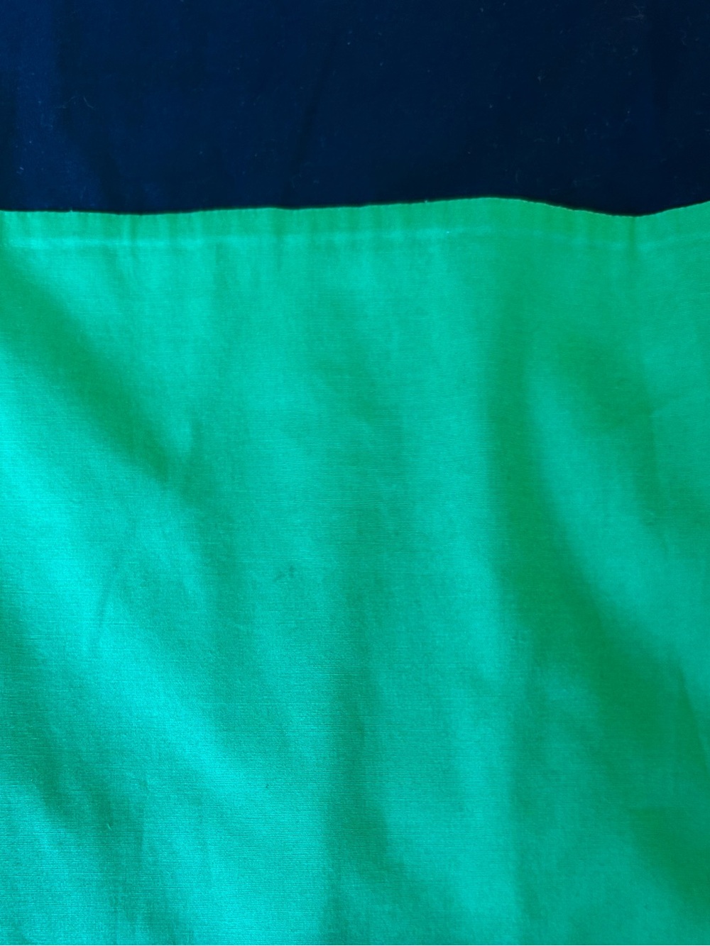 Women’s Ralph Lauren Golf Navy & Green Cotton Long Sleeve Button-Down Shirt - Picture 4 of 4